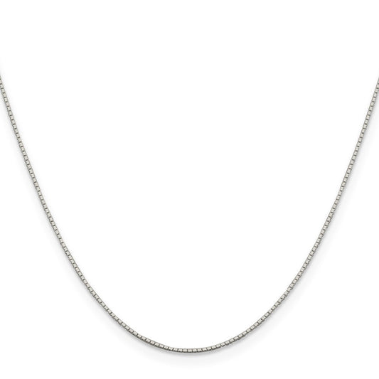 Sterling Silver .6mm Mirror Box ChainQPE33