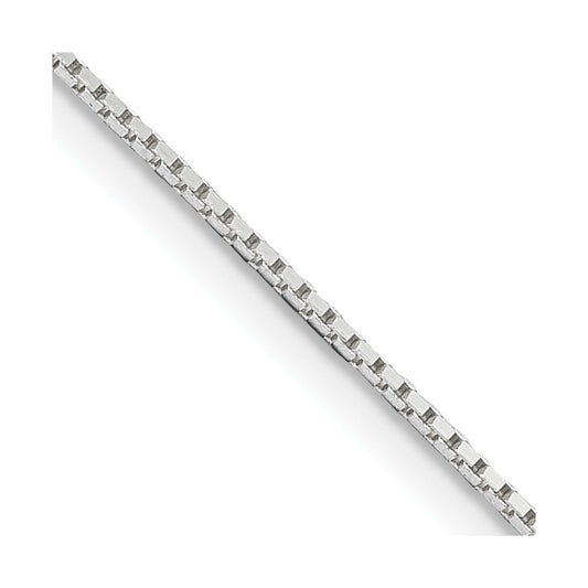 Sterling Silver .6mm Mirror Box ChainQPE33