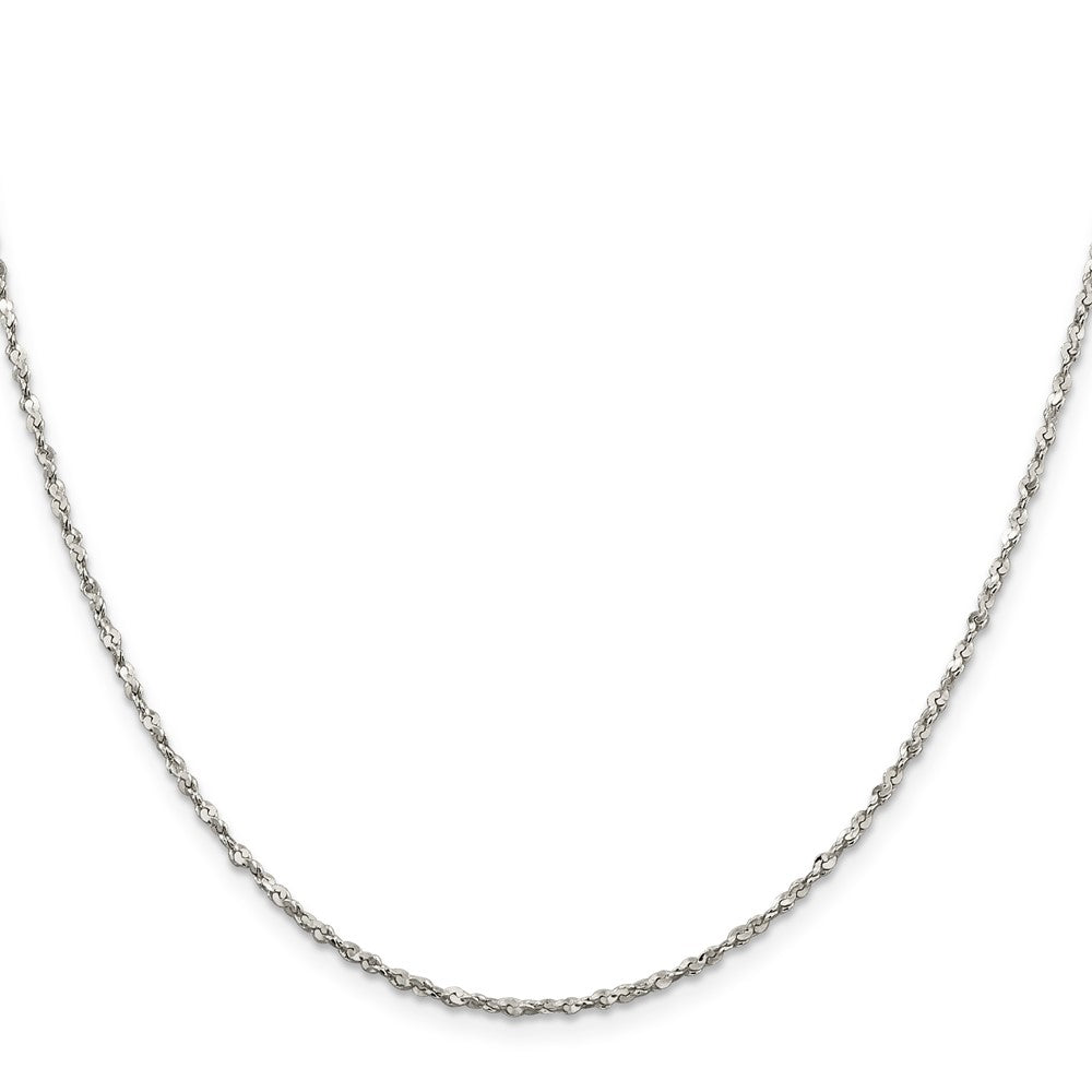 Sterling Silver 1.8mm Twisted Serpentine ChainQPE40