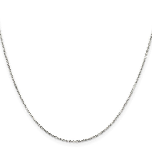 Sterling Silver 1.10mm Forzantine Cable ChainQPE45