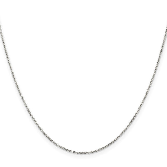 Sterling Silver 1.30mm Forzantine Cable ChainQPE46