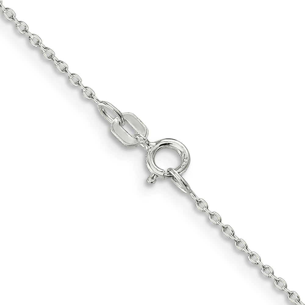 Sterling Silver 1.30mm Forzantine Cable ChainQPE46