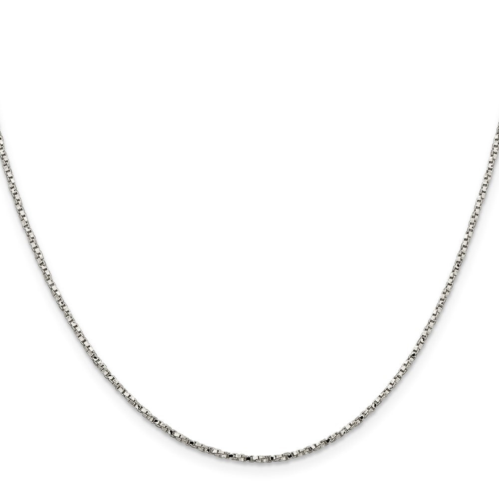 Sterling Silver 1.35mm Twisted Box ChainQPE52
