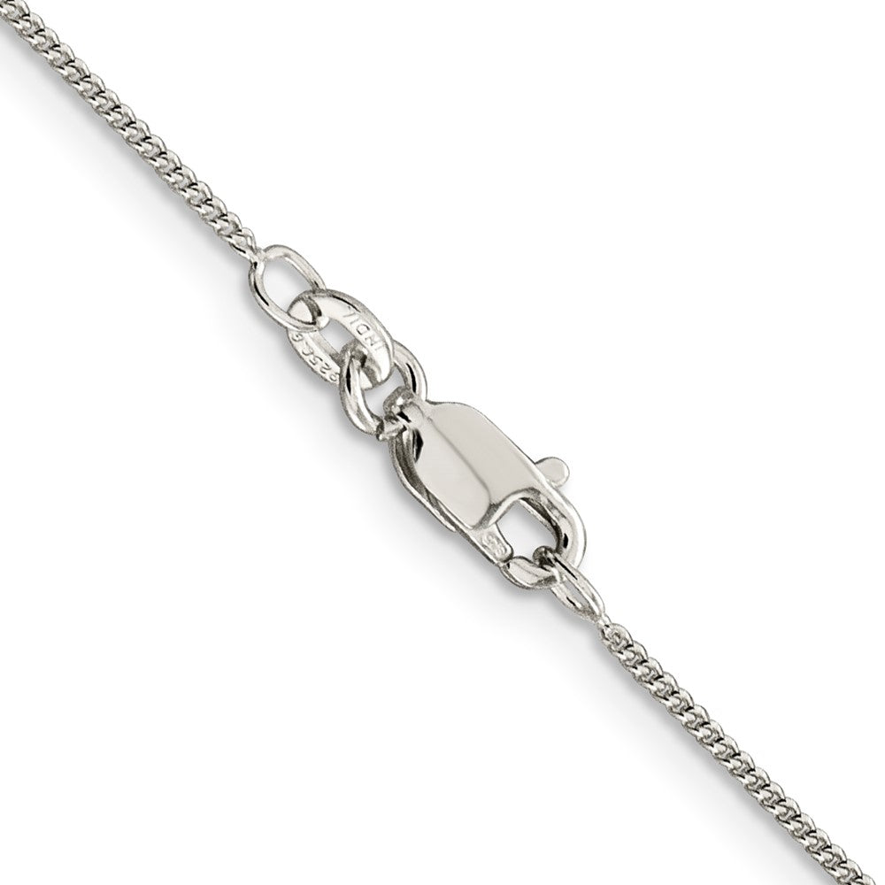 Sterling Silver 1mm Curb ChainQPE56