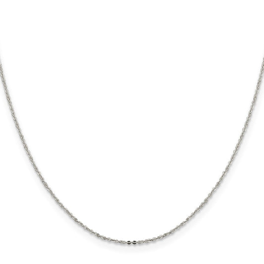 Sterling Silver 1.15mm Flat Cable ChainQPE62