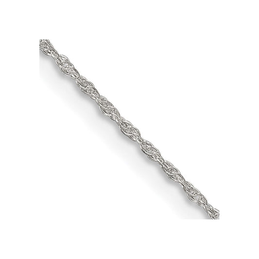 Sterling Silver 1.25mm Loose Rope ChainQPE65