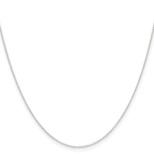 Sterling Silver .95mm Forzantine Cable ChainQPE85