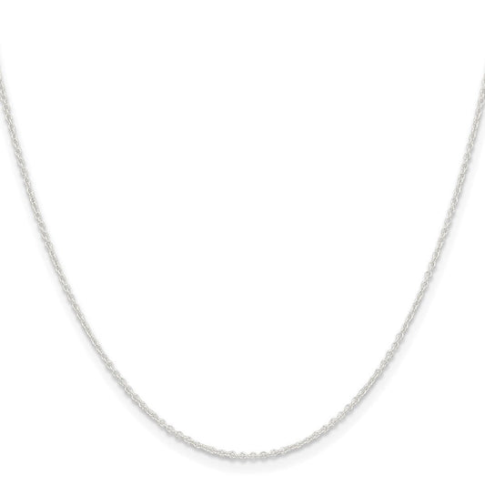 Sterling Silver 1.45mm Forzantine Cable ChainQPE86