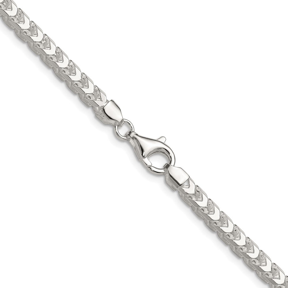 Sterling Silver 4.7mm D/C Square Franco ChainQQF140