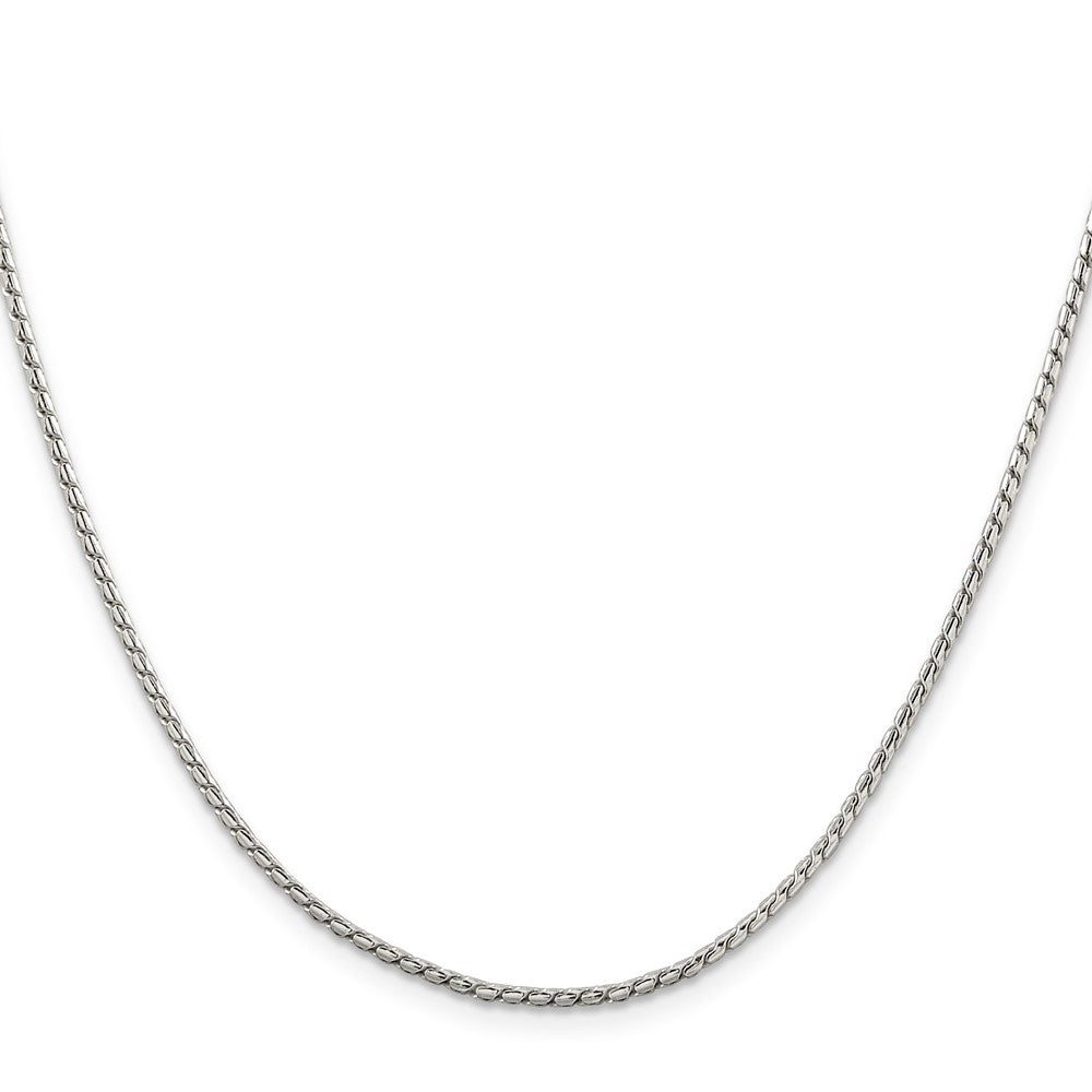 Sterling Silver 1.75mm Round Franco ChainQRF080
