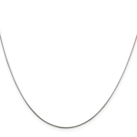 Sterling Silver .7mm Snake ChainQSN015