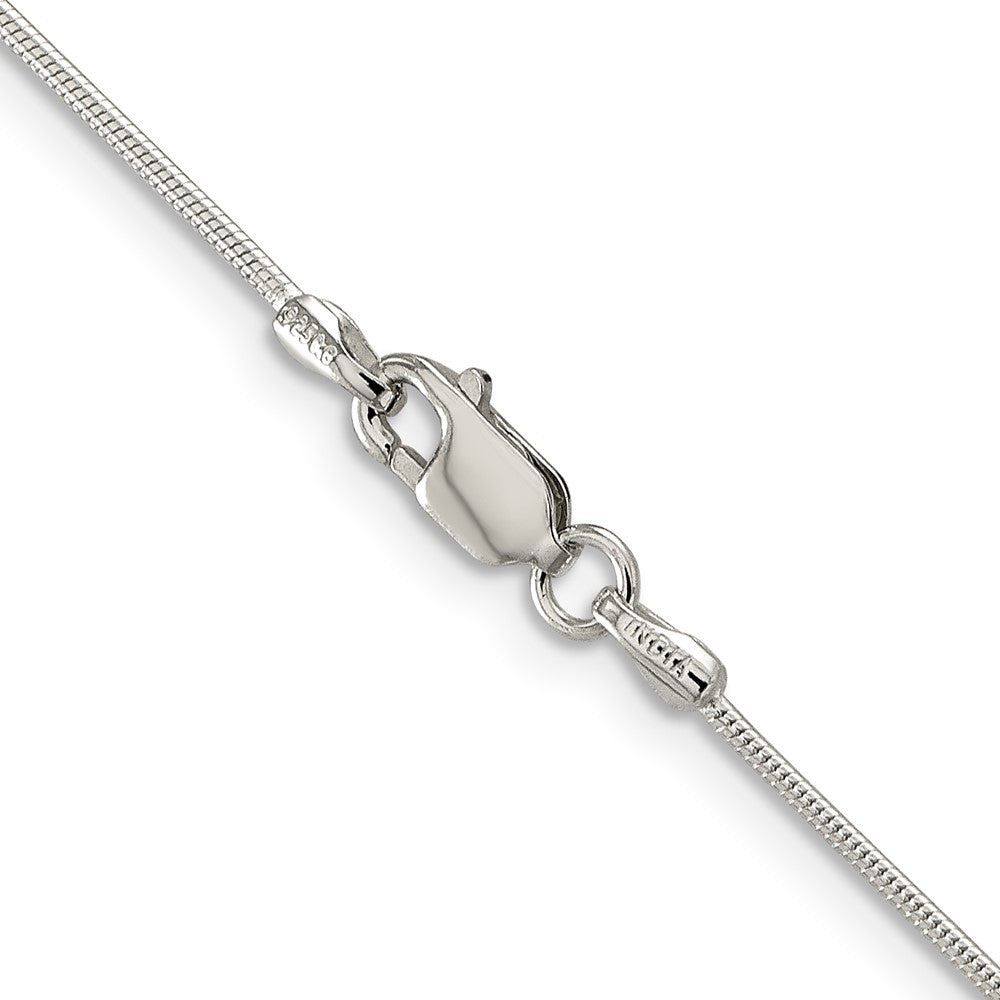 Sterling Silver 1mm Snake ChainQSN030