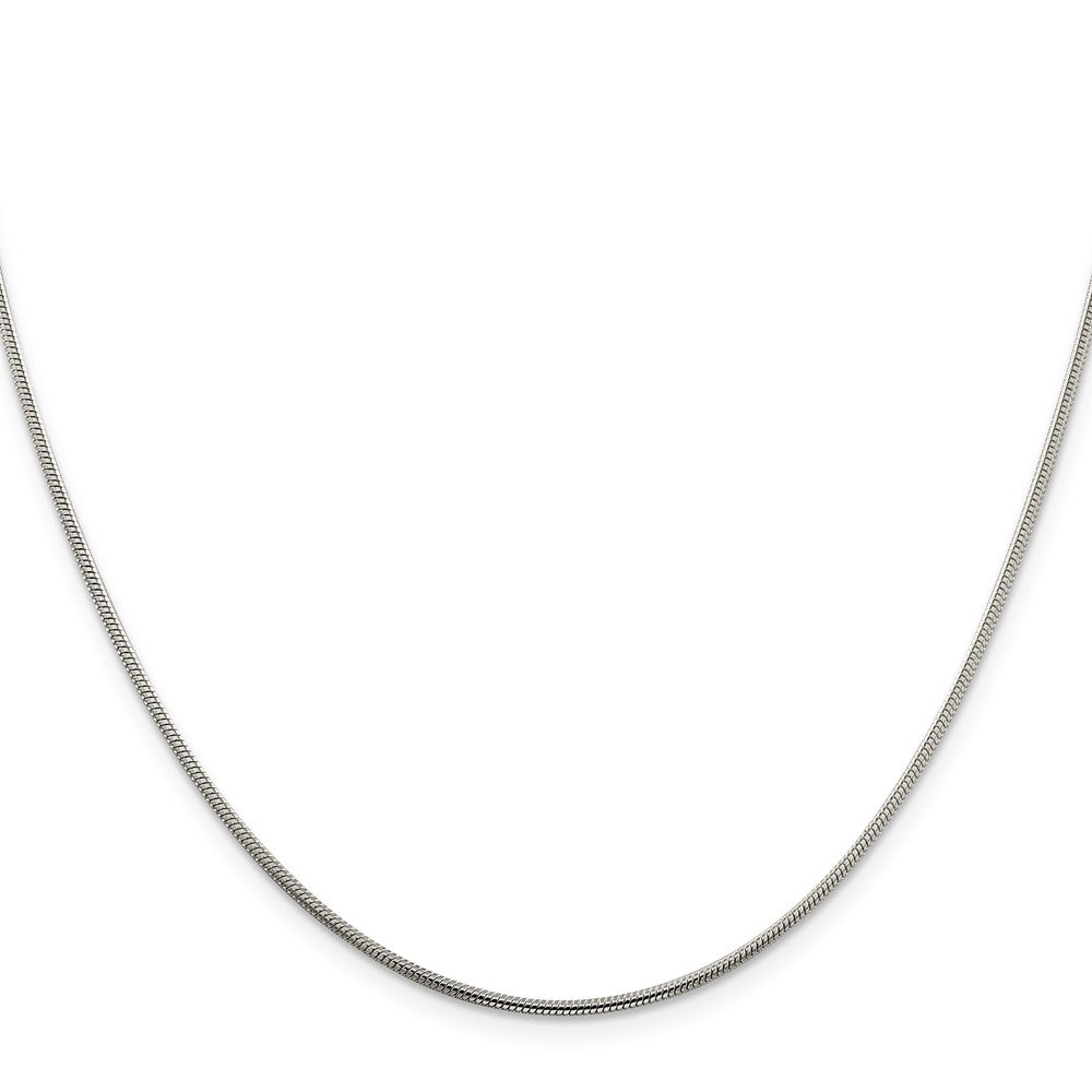 Sterling Silver 1.5mm Snake ChainQSN045
