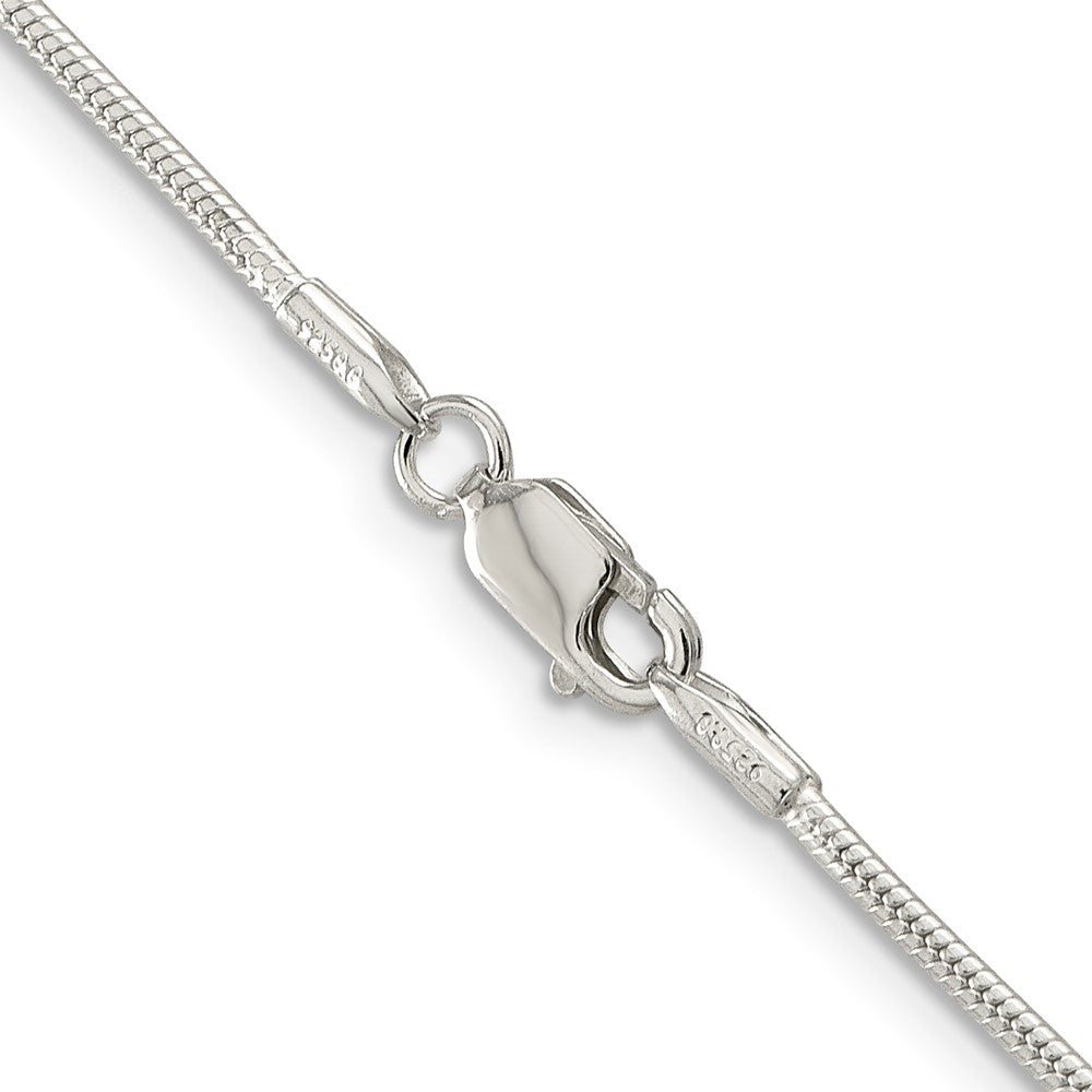 Sterling Silver 1.5mm Snake ChainQSN045