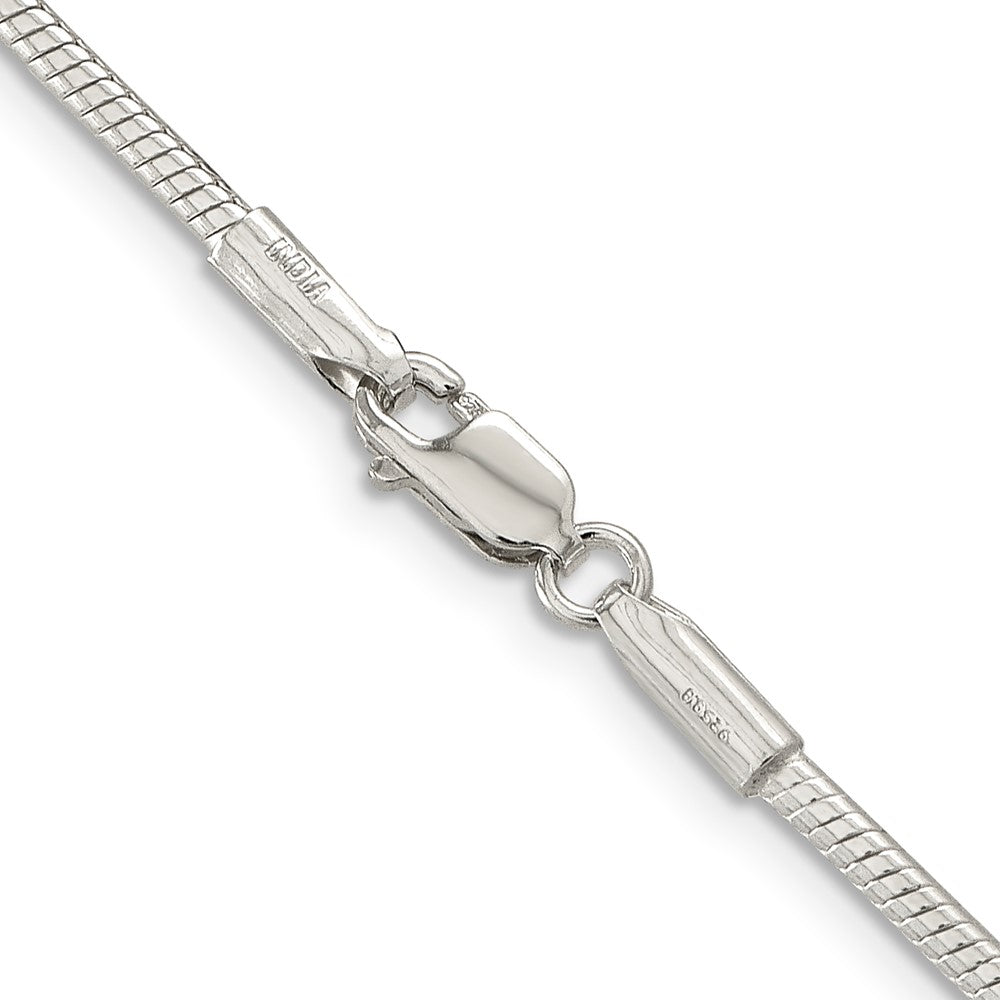 Sterling Silver 2mm Snake ChainQSN060