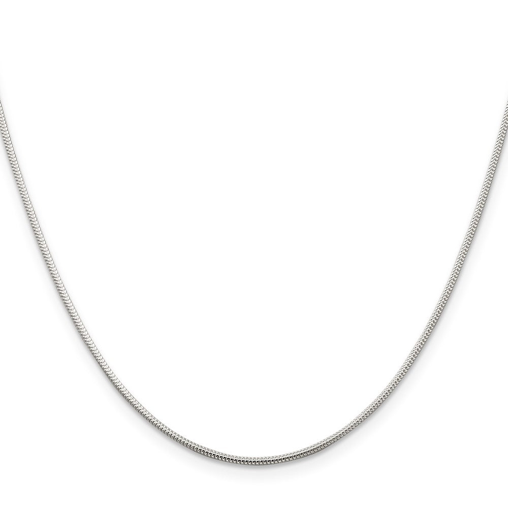 Sterling Silver 1.2mm Round Snake ChainQSNL035