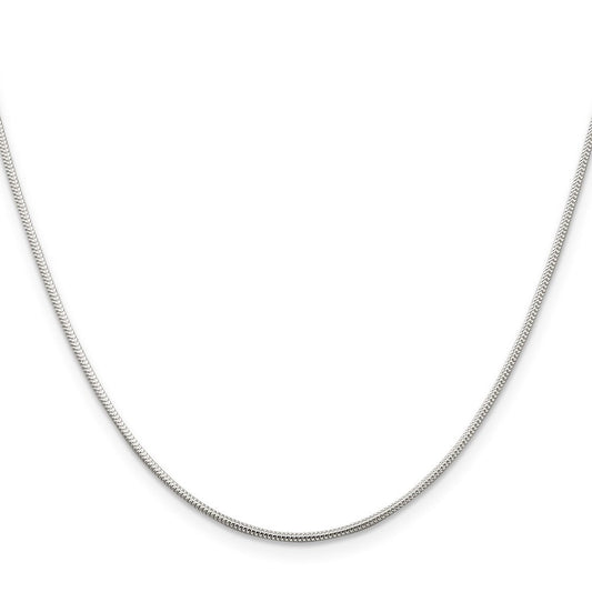 Sterling Silver 1.2mm Round Snake ChainQSNL035