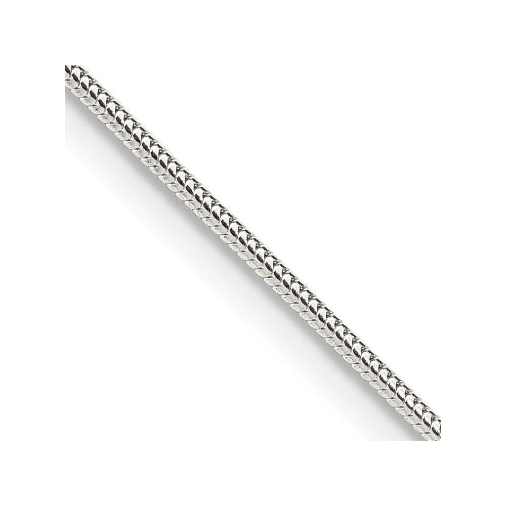 Sterling Silver 1.2mm Round Snake ChainQSNL035