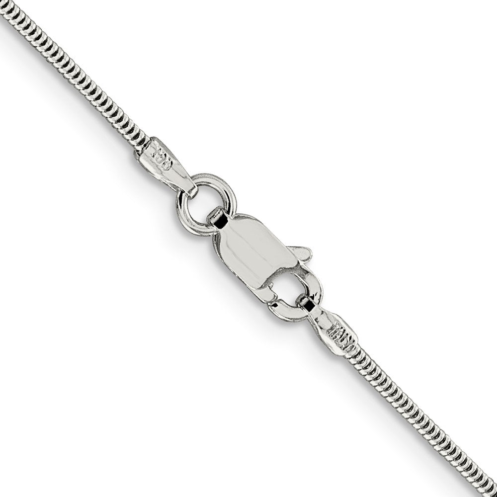 Sterling Silver 1.5mm Round Snake ChainQSNL045