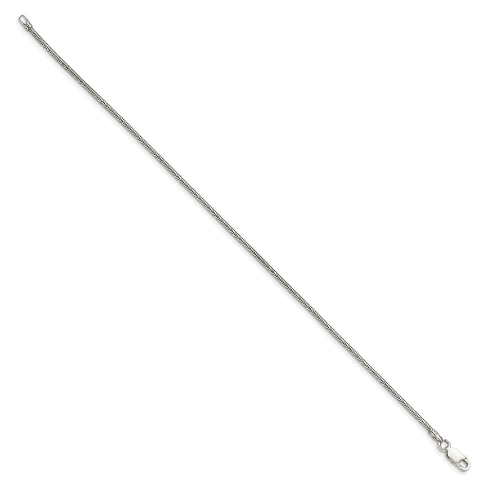 Sterling Silver 1.6mm Round Snake Chain QSNL050-8