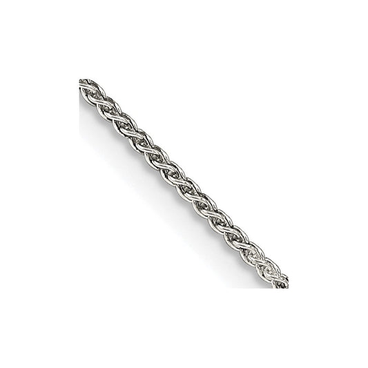 Sterling Silver 1.25mm Round Spiga ChainQSP030