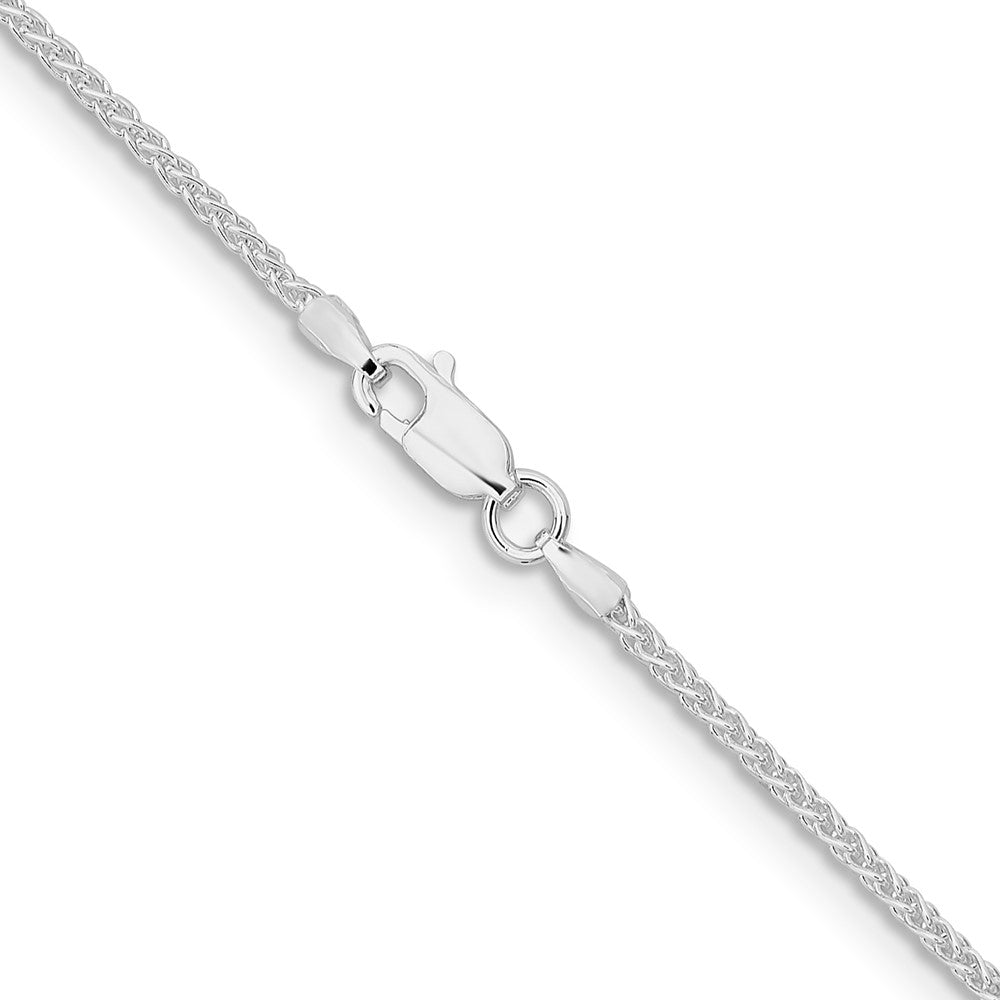 Sterling Silver Rhodium-plated 1.6mm Round Spiga ChainQSP040R