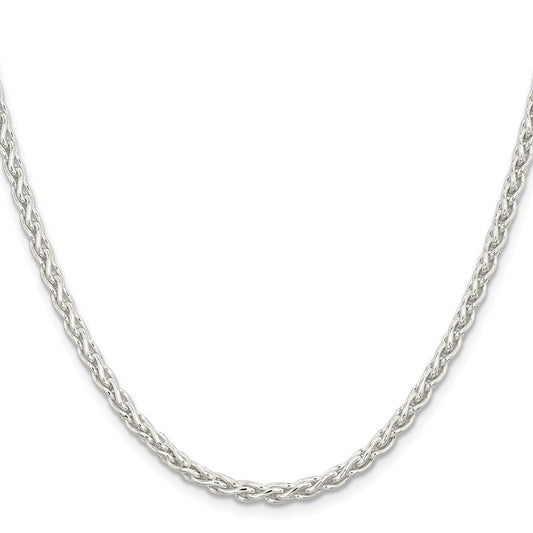 Sterling Silver 3.7mm Round Spiga ChainQSP100