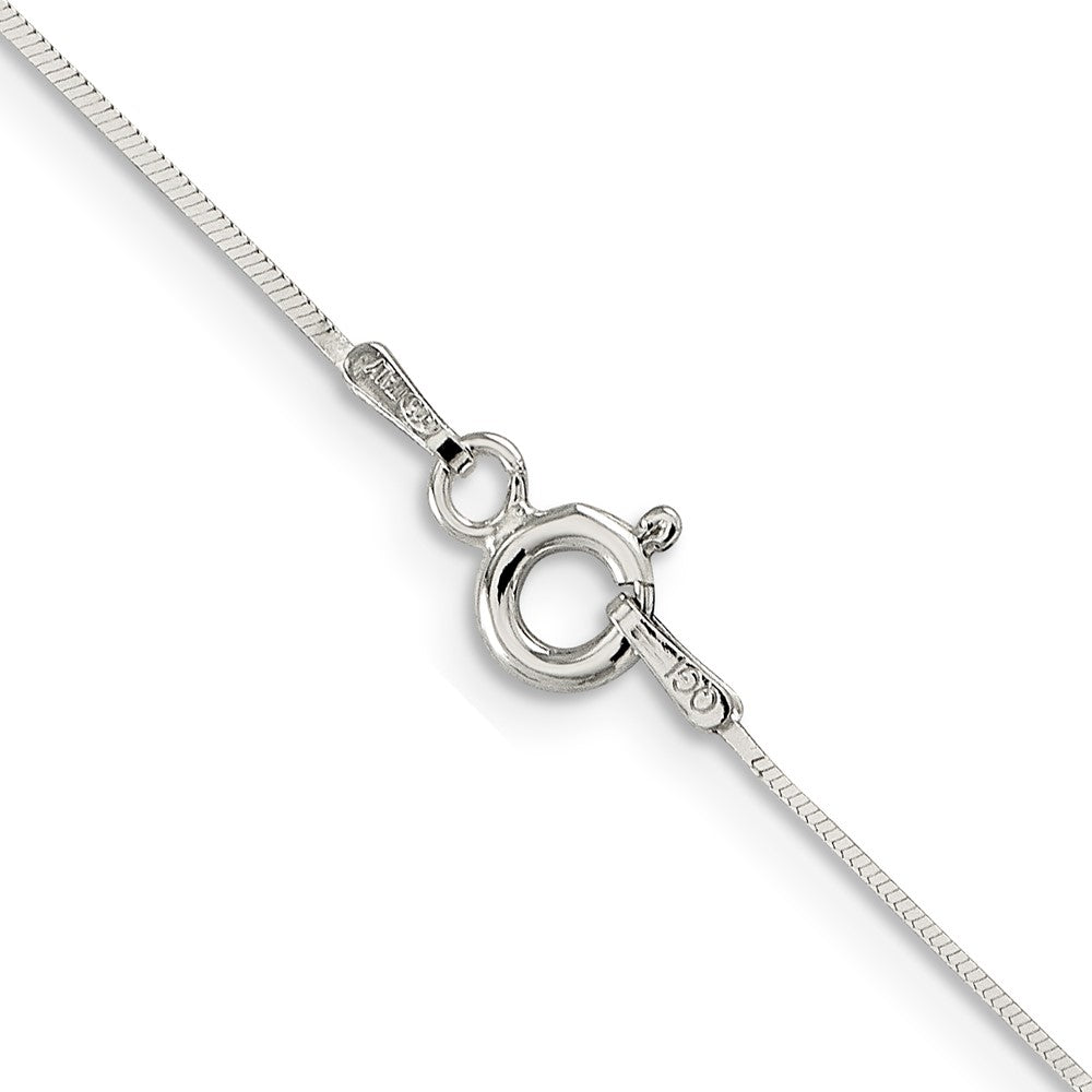 Sterling Silver .7mm Square Snake ChainQSQ020