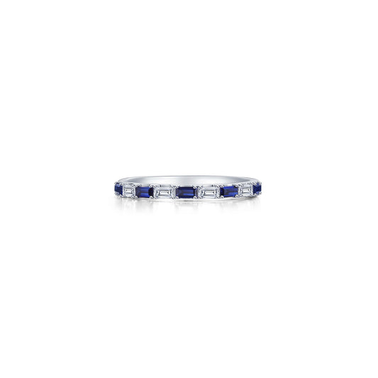 Lafonn Baguette Half-Eternity Band