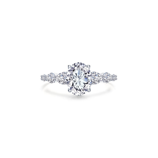 Lafonn 3.66 CTW Oval Solitaire Ring