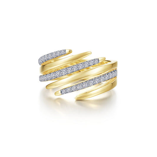 Lafonn Gold Hug Ring