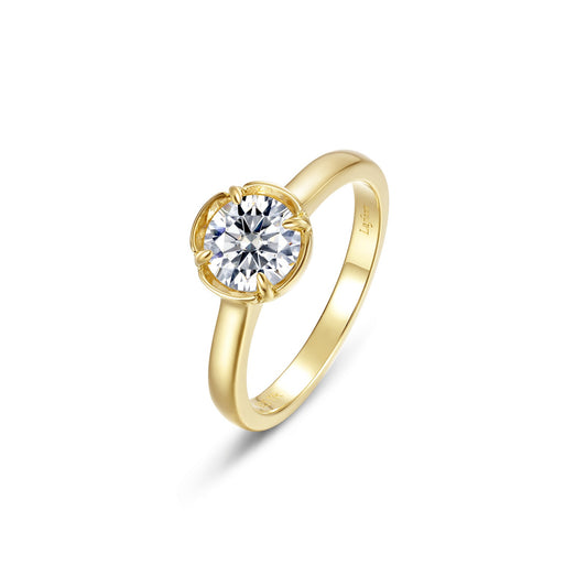 Lafonn Blossom Cradle Solitaire Ring