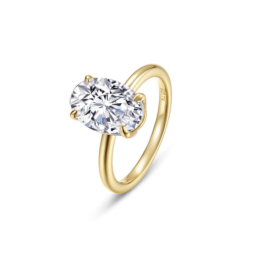 Lafonn Poise Oval-Cut Ring