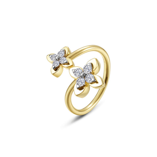 Lafonn Magnolia Blossom Open Ring