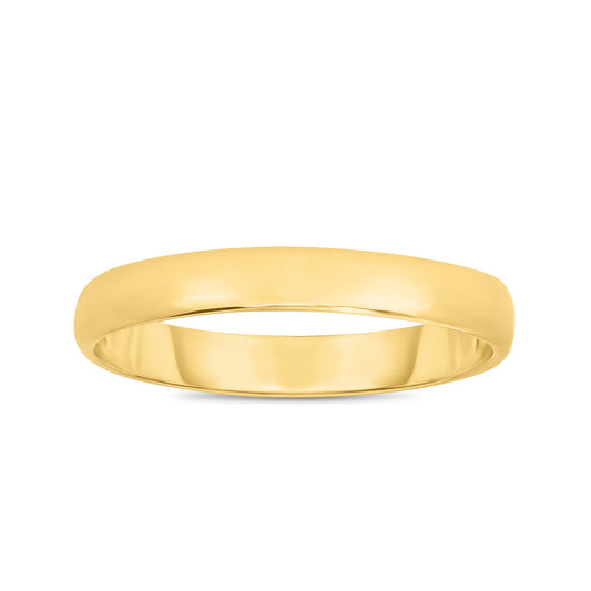 Royal Chain 14K Gold 4mm Wedding Band R912