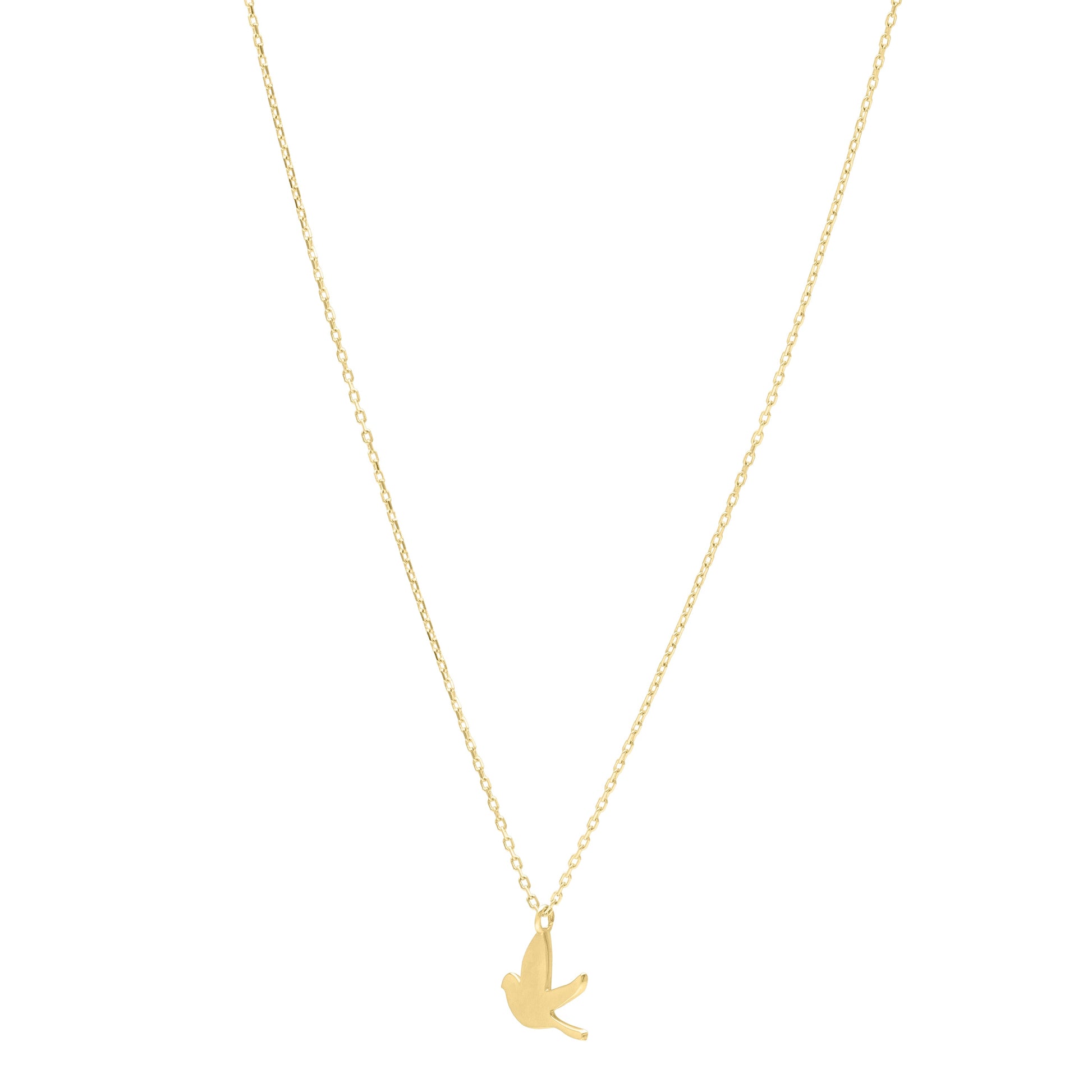 Royal Chain 14K Dove Necklace RC14087