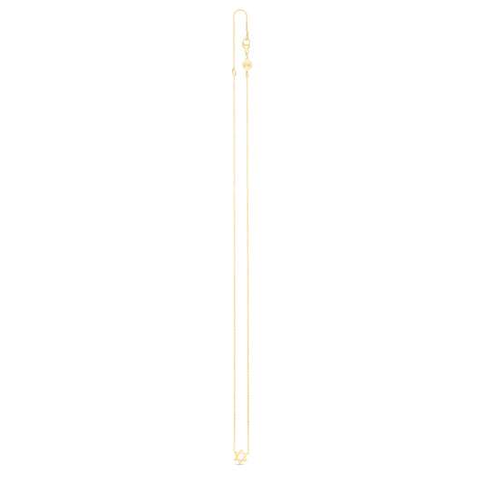 Royal Chain 14K Star of David Bracelet RC15301