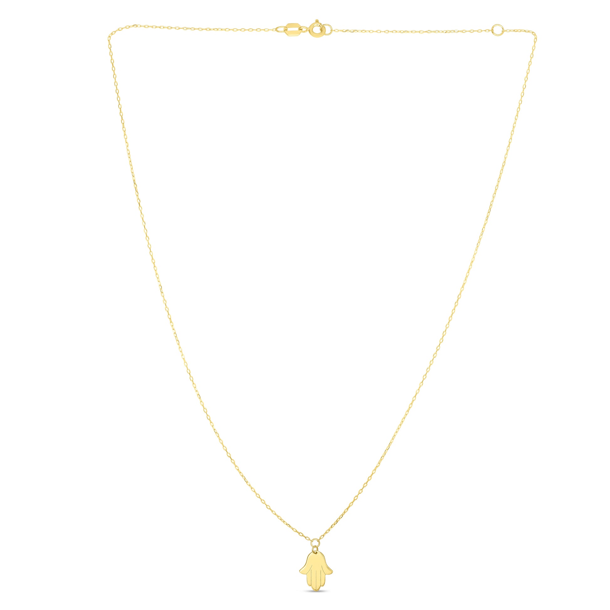 Royal Chain 14K Gold Hamsa Necklace RC1547