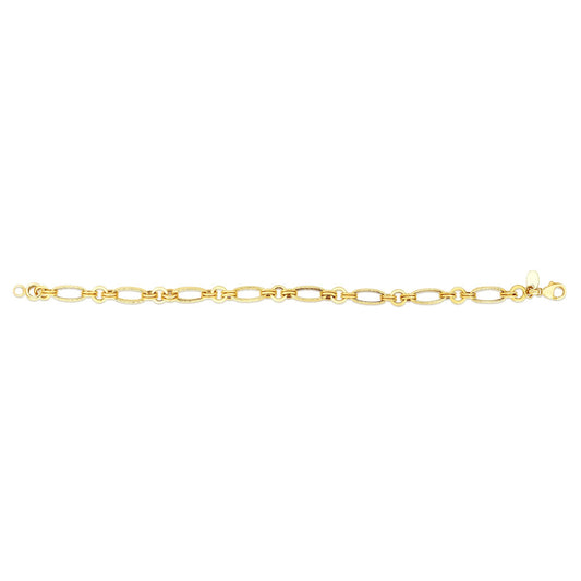 Royal Chain 14K Gold Elongated Oval Link Chain RC2967