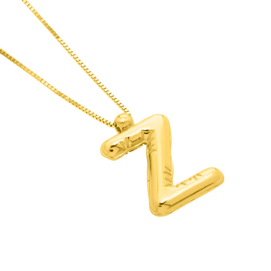 Royal Chain 14K Helium Initial Z Pendant RCZ15461