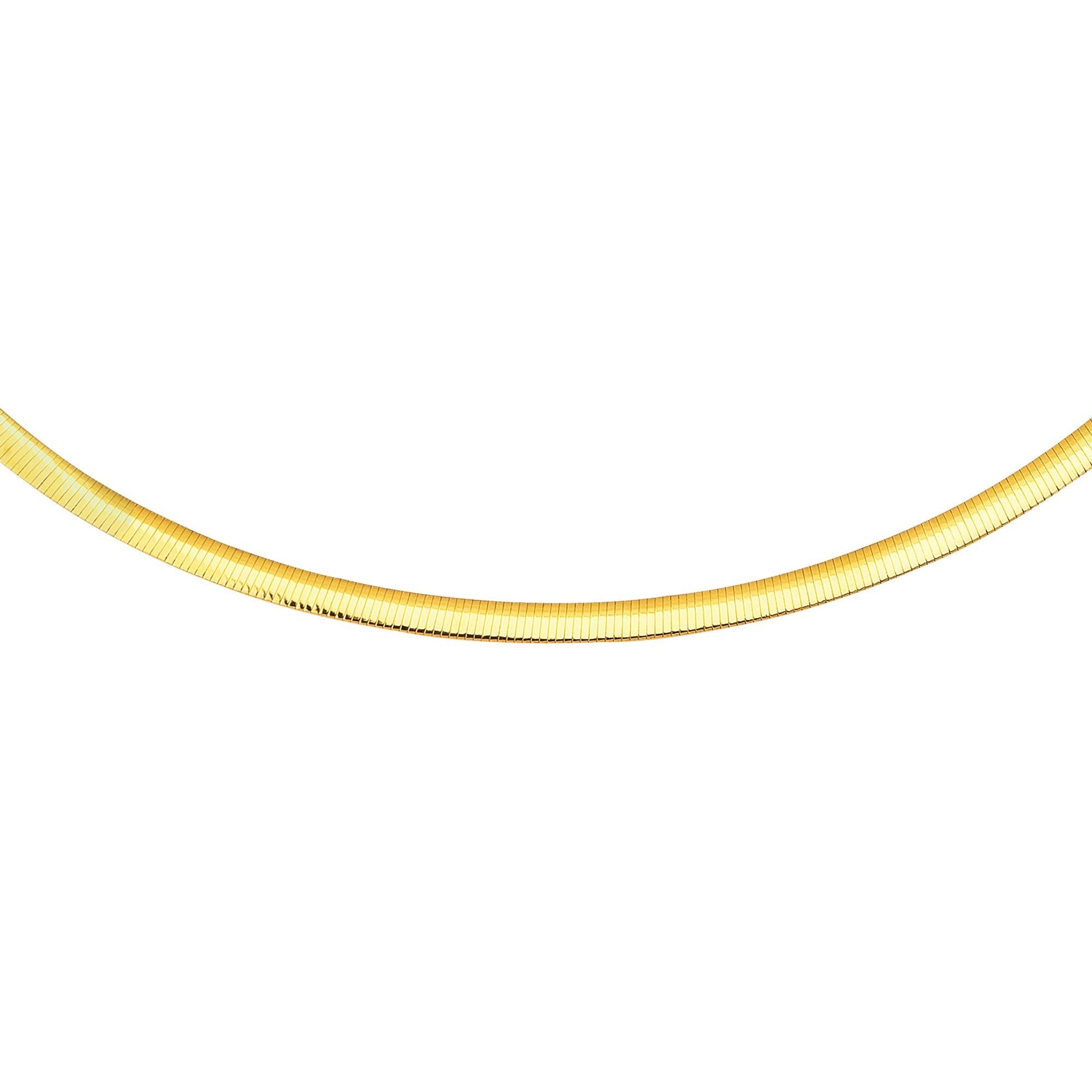 Royal Chain 14K & Silver Reversible Omega Basic Chain RDO4