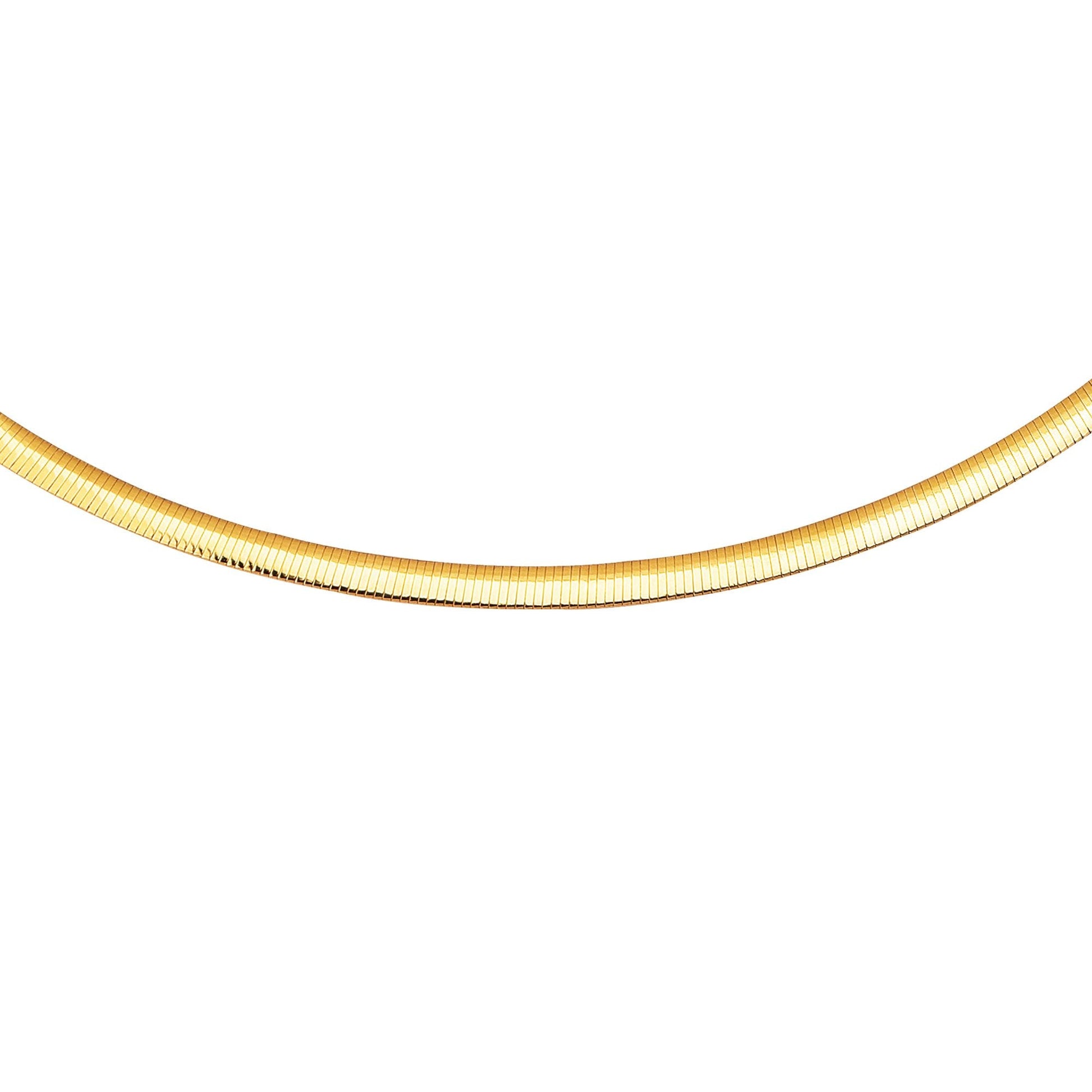 Royal Chain 14K & Silver Reversible Omega Basic Chain RDO5