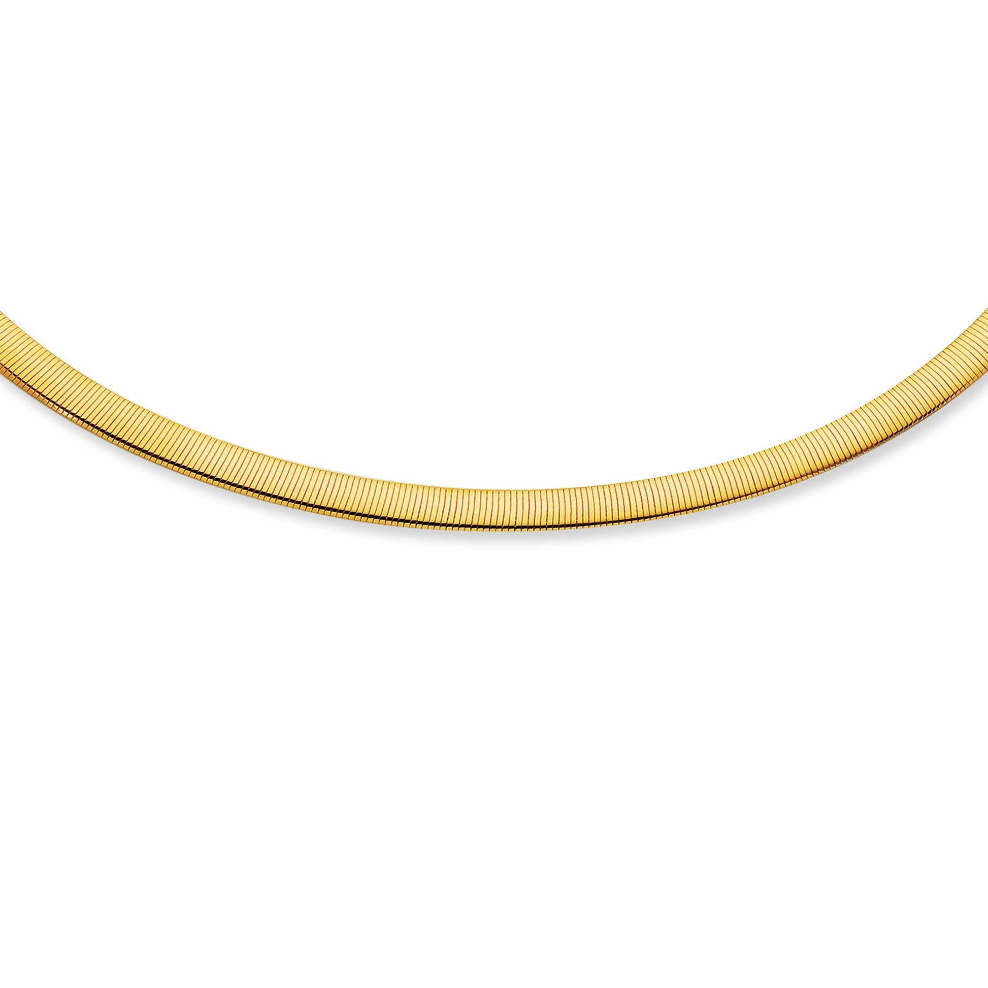 Royal Chain 14K Gold 6mm Reversible Omega RSA6
