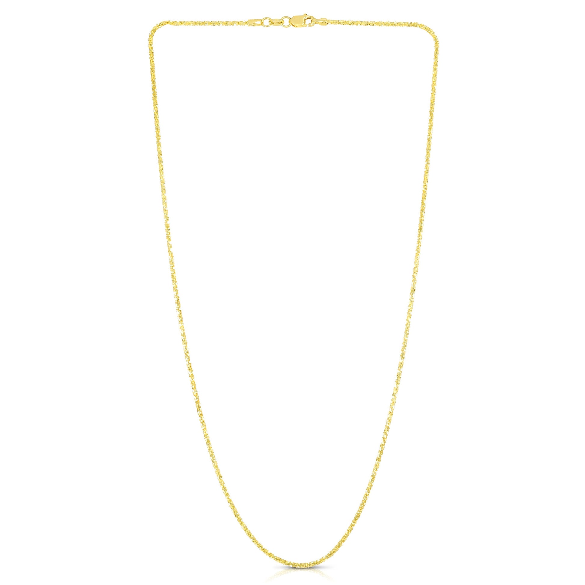 Royal Chain 14K Gold 1.5mm Sparkle Chain SC025