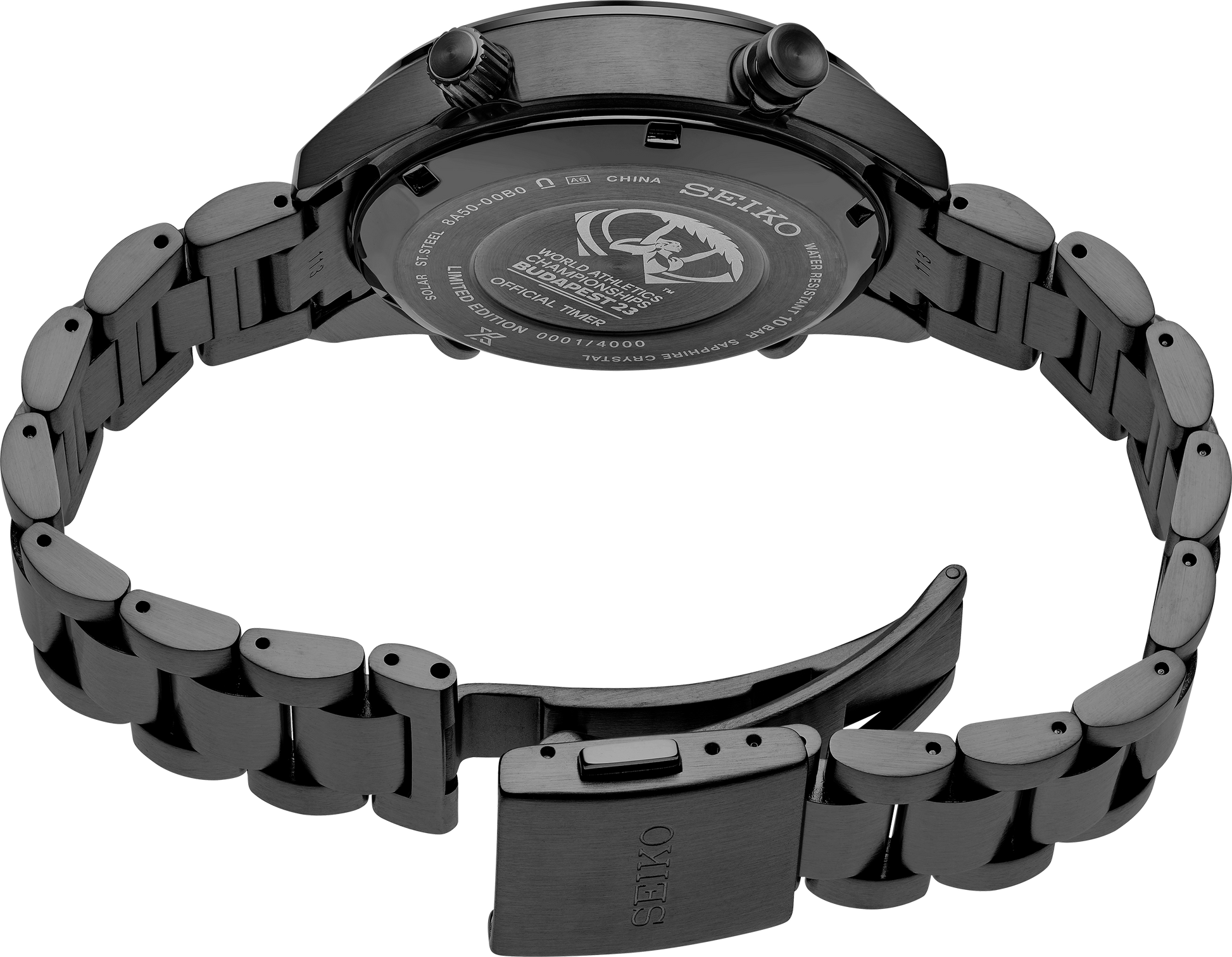 Seiko Speedtimer Solar Chronograph Watch SFJ007