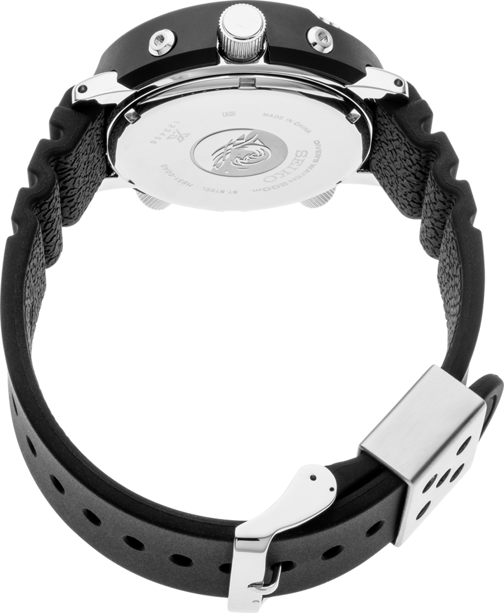 Seiko Prospex Solar Analog-Digital Diver Watch SNJ025