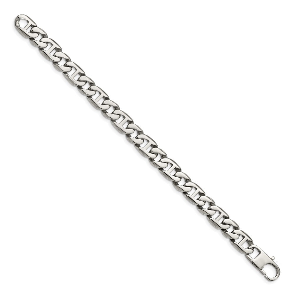 Chisel Stainless Steel Polished 8.25 inch Link Bracelet SRB1100-8.25