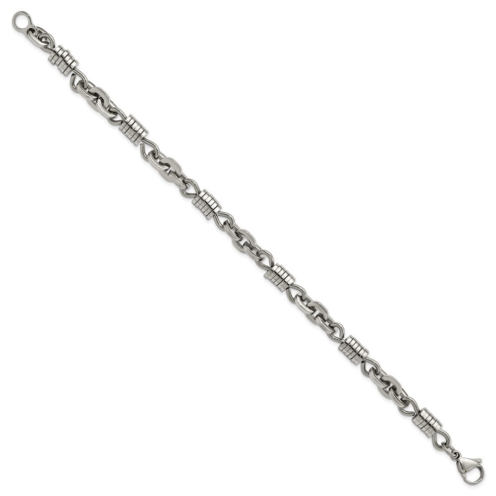 Chisel Stainless Steel Polished 9 inch Bracelet SRB161-9