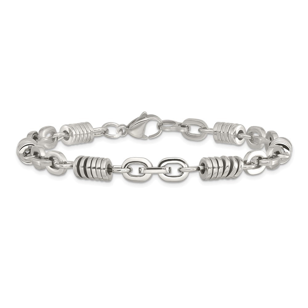 Chisel Stainless Steel Polished 9 inch Bracelet SRB161-9