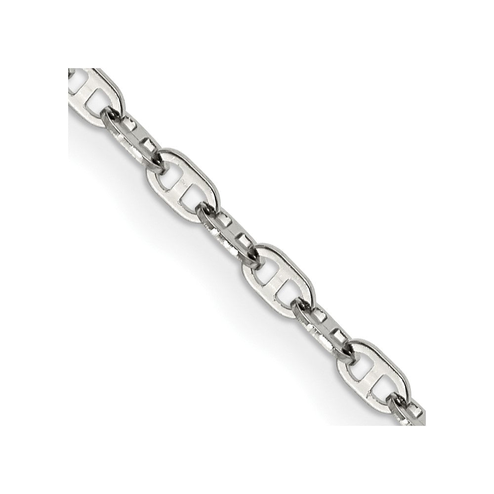 Chisel Stainless Steel Polished 2.75mm 16 inch Anchor ChainSRN1879